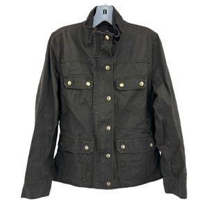 J Crew womens water resistant field / equestrian jacket size P/XS